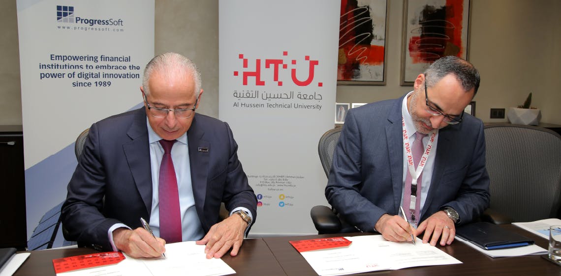 ProgressSoft ve Al Hussein Teknik Üniversitesi Öğrencileri Desteklemek İçin İşbirliği Yapıyor